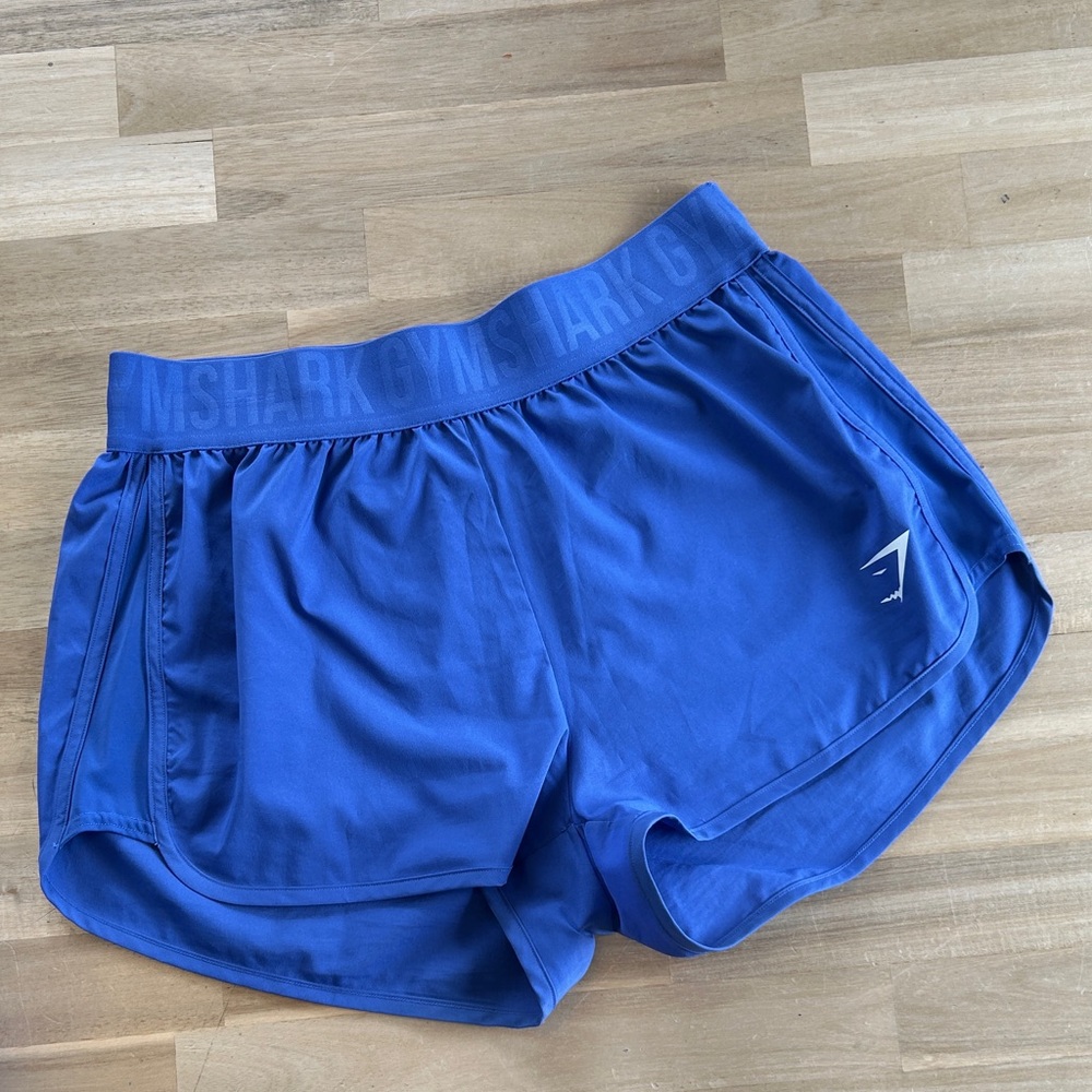 Gymshark Vibrant Blue Women's Athletic Shorts